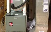 HVAC air duct system cleanup