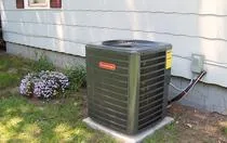 Outdoor AC condenser unit